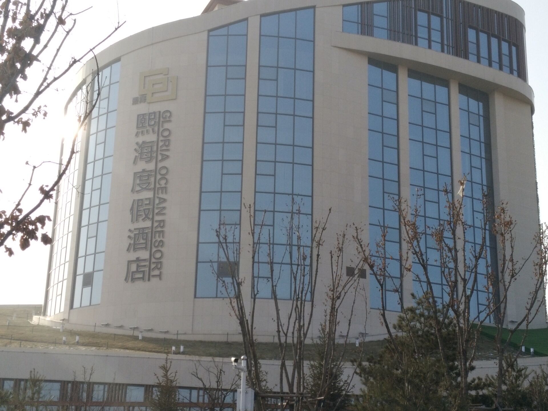 北京熙海度假酒店 报告厅灯光音响扩声 大屏幕拼